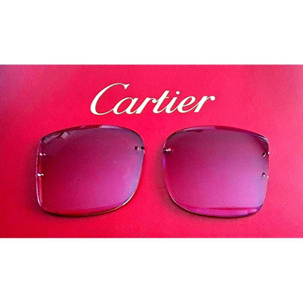 Authentic Custom Cartier Lenses for Big C Piccadily